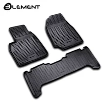 Для Toyota Land Cruiser 100 1998-2007 Коврики в салон 3 шт./компл. полиуретан Element NLC4806210K