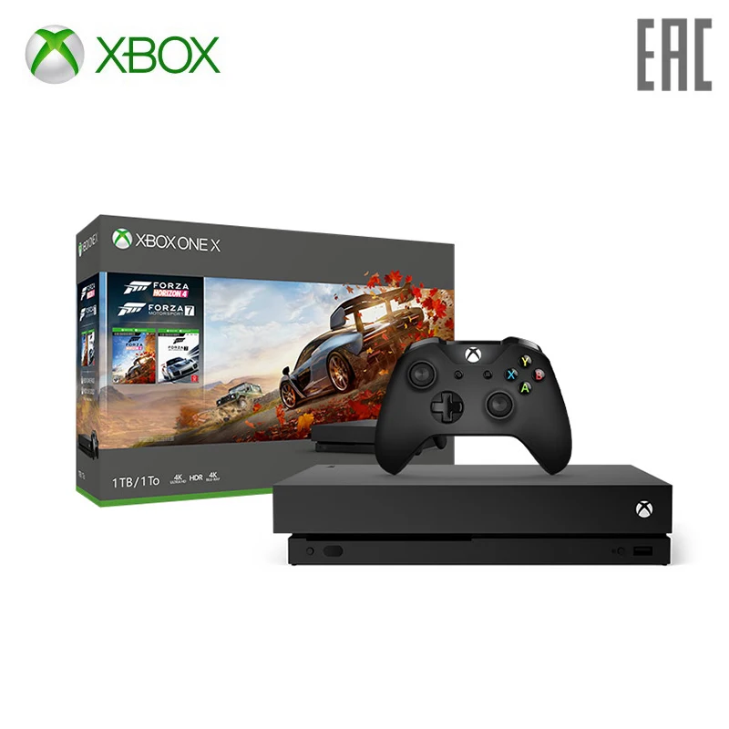 все цены на XBOX ONE X 1TB + Forza Horizon 4 онлайн