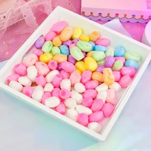 Happy Monkey New 10g Slime Supplies DIY Toy Foam Silkworm Cocoon Slime Accessories Filler Decoration Gift Toy for Kids Adults