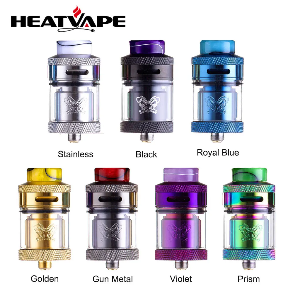 Электронная сигарета helvape Dead Rabbit 25 мм RTA 2 мл/4 5 мл атомайзер с капельницей из смолы