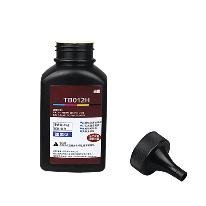 Frasco de pó para Tn660 pó de Toner para o Irmão Tn2375 Tn2380 Refil 2380 2500 2520 2540 2560 270 2 Tn2320 Tn2325 Tn2345 Tn2350 2 de toner para O Irmão 2380 2500 2520 2540 2560 270