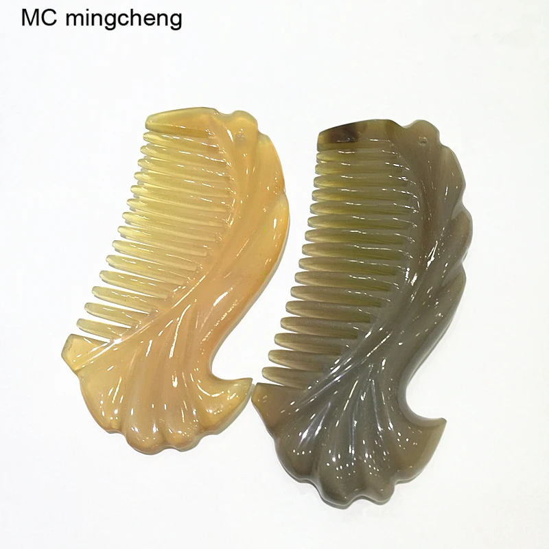 Pente de Cabelo Marca Artesanal Puro Natural Boi Chifre Bolso Pente mc 100%