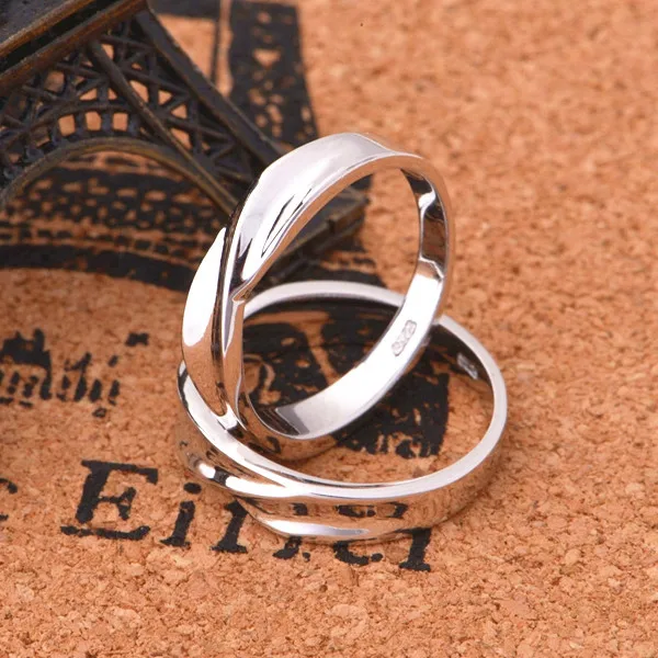 Uloveido Wedding Rings Pair Vintage Engagement Couple Rings for Men and Women Love Ring Mens Jewellery Anillos Bague Femme J008