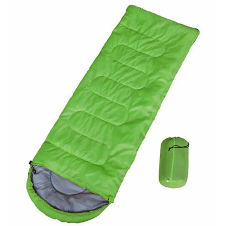 Camping Sleeping Bag 190*75cm Type Polyester Sleeping Bags Camping With