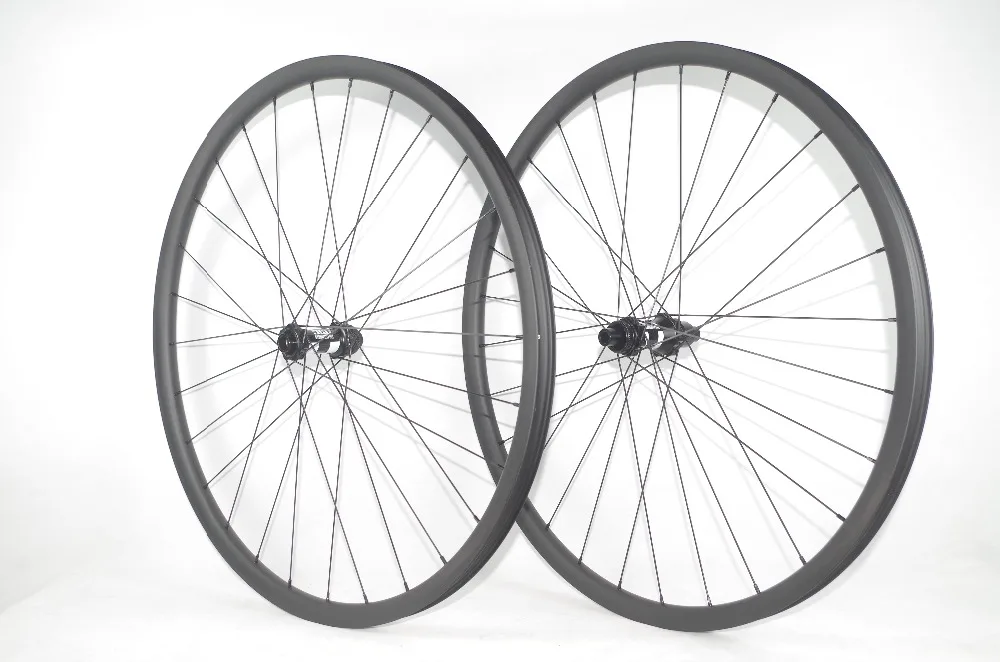 Excellent 1316g 29er carbon BOOST wheels 30mm asymmetric tubeless straight pull XC GRAVEL 15X110 12X148 15X100 12X100 12X142 1