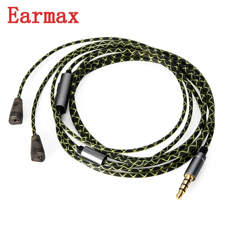 

Earmax 3.5mm Earphone Cable For Sennheiser For ie80 ie8i ie8 Upgrade Cable Wire 5N OFC Audio Cables 120cm