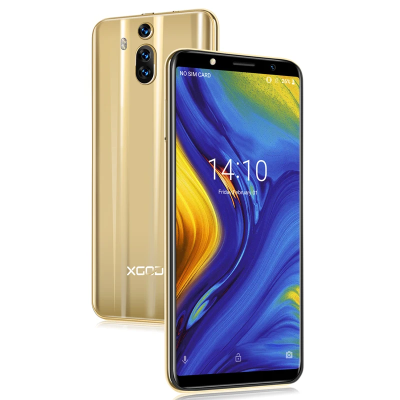 XGODY Mate RS 3G Dual Sim Smartphone 6 Inch 18:9 Smart Android 8.1 Celular Quad Core 1GB+8GB 2800mAh 5MP Camera Mobile Phone GPS XGODY Mate RS 3G Dual Sim Smartphone 6 Inch 18:9 Smart Android 8.1 Celular Quad Core 1GB+8GB 2800mAh 5MP Camera Mobile Phone GPS