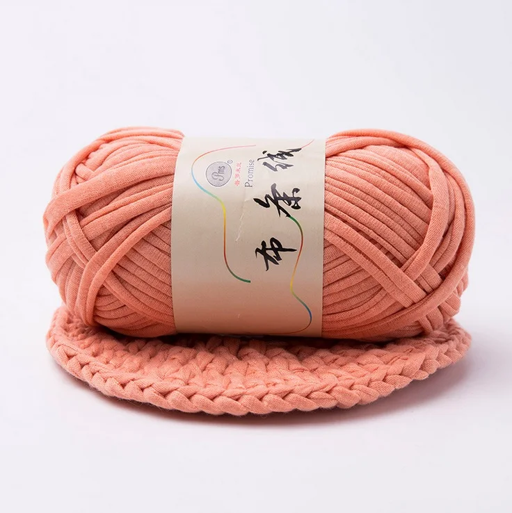 Mylb DIY xuanya сумка тканая корзина из хлопчатобумажной пряжи Ручное Вязание крючком одеяло тряпичная кукла вязание крючком Пряжа ручной тканый материал - Цвет: 7