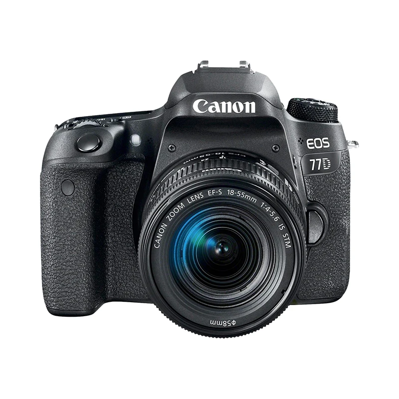 DSLR Камера Canon EOS 77D 18-55 мм черный | Электроника