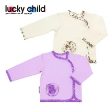 Кофточка летняя Lucky Child арт. 11-17, 1 шт.(Цветочки) [сделано в России, от 2-х дней]