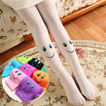 

Winter Baby Girls Cute Smile Tights Dancing Pantyhose Child Christmas Stockings