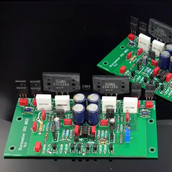 

Assemble 2SC3264 2SA1295 HIFI Stereo Power Amplifier Board Based on Burmester 933 Amp Circuit