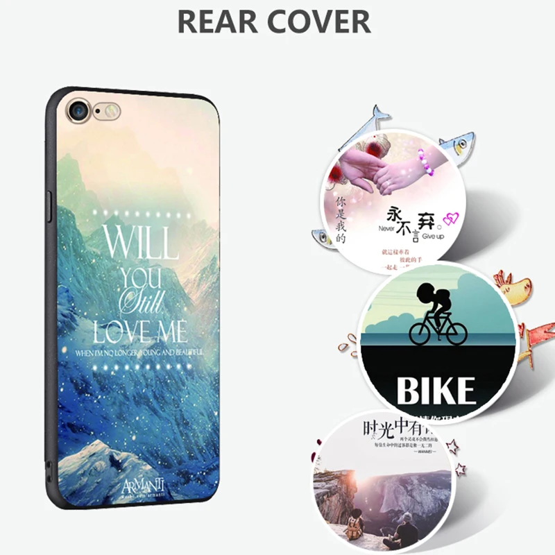 For iphone 6s Case Original Cover for iphone 6 Bag Case Cover Skin Wolf Fish Skull iphone6 case Fundas 100% 2