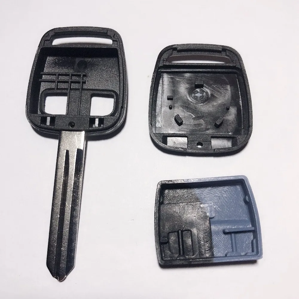 Запасной дистанционный чехол-брелок для Nissan Qashqai Elgrand X-TRAIL NAVARA MICRA 2 кнопки ключа автомобиля