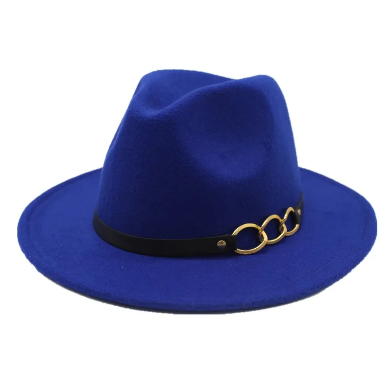 Seioum зима осень Имитация шерсти для женщин и мужчин дамы Fedoras Топ джаз шляпа Европейский Американский Круглый шапки котелок шапки