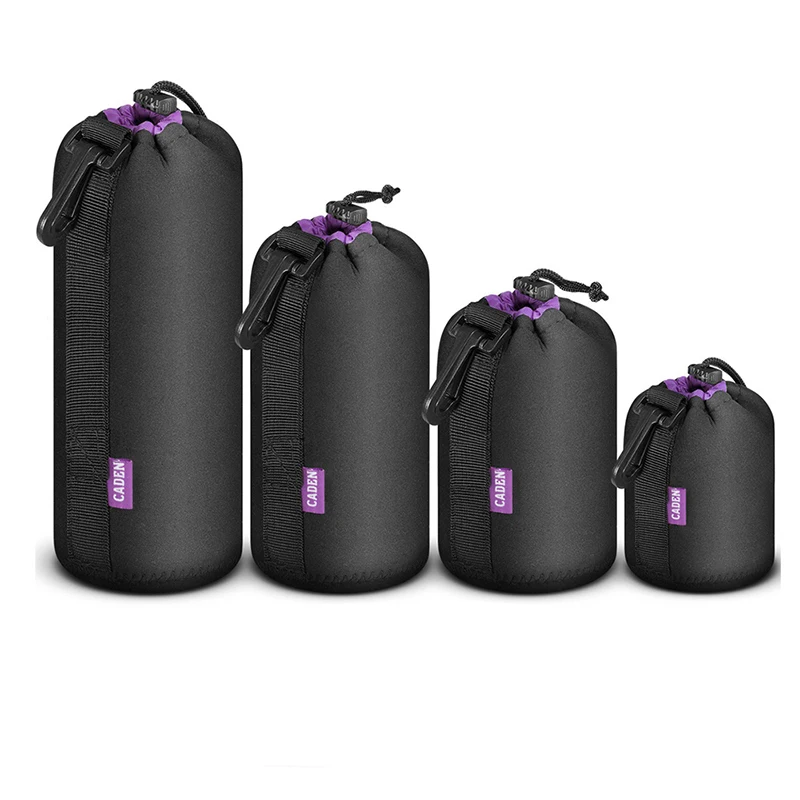 

Camera Lens Case Video Photo DSLR Lens Pouch Bag Thickness Soft Neoprene DSLR Lens Pocket Box for Canon Nikon Sony Pentax Lens