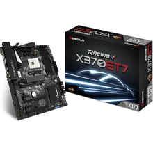 BIOSTAR New Motherboard X370GT7 For AMD Ryzen 1700 1600 9700 ATX Racing Computer Mainboard DDR4 3200 64G Double Hi-Fi Technology