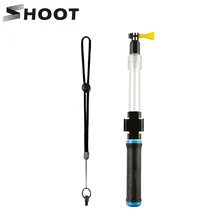 Водонепроницаемый селфи-палка для GoPro Hero 5 4 3 Экшн-камера Подводный штатив с Wi-Fi дистанционным зажимом аксессуары для Go pro