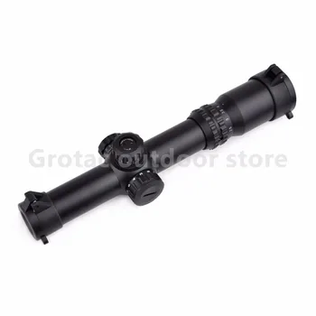

New Arrival AIM 1-4x24 SE Optics Long Eye Relief Illumination Tactical Rifle Scope Red Green Reticle for Hunting Shooting