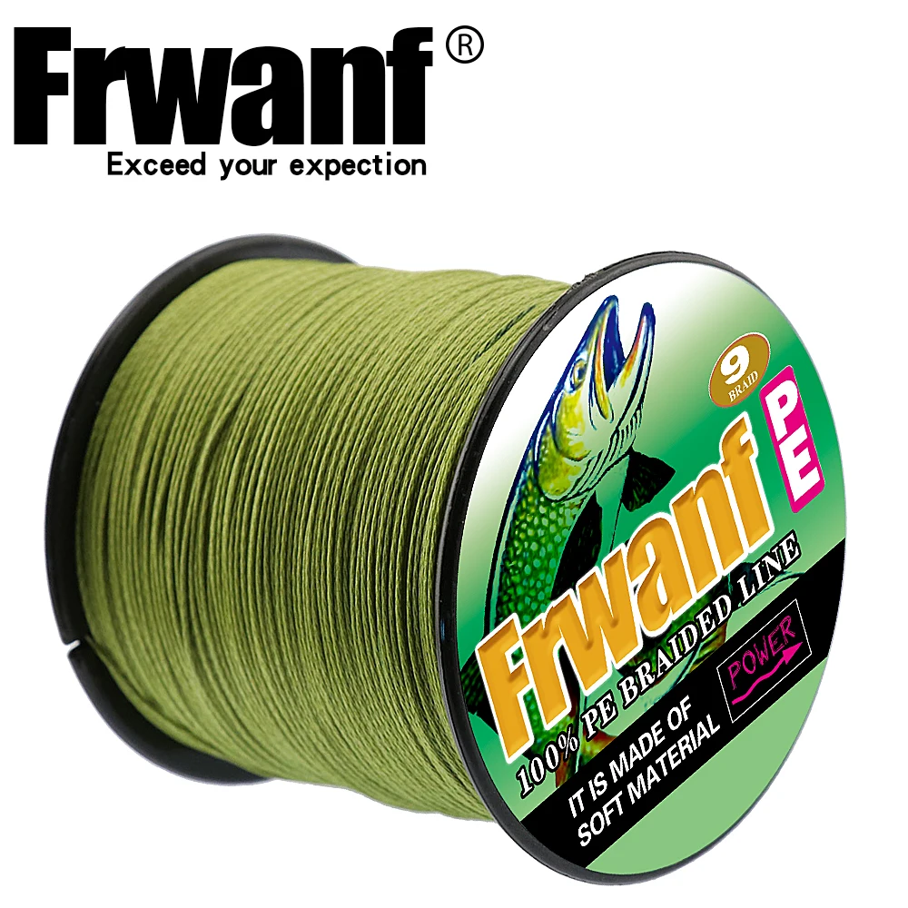 Леска рыболовная плетеная из ПЭ 9 нитей 15 300 lb|carp fishing line|fishing linebraided line |