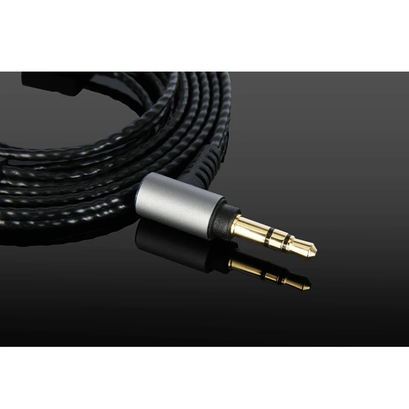 Earmax 3,5 мм HIFI кабель для наушников OCC посеребренный аудио кабель Aux Замена для Sennheiser HD650 HD600 HD580