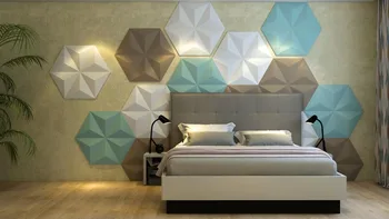 

Plastic Molds Plastic forms, plastic 3D decorative wall panels "Triangle" for gypsum, unique NEW design BEST PRICE