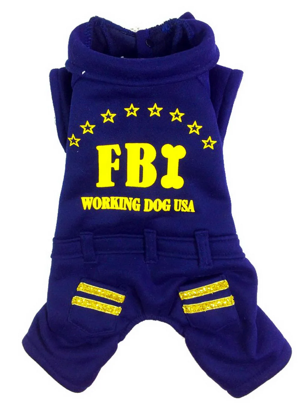 2017 Small Puppy/Pet Clothes for Female Male FBI Working Outfit Dog
