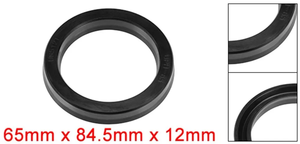 uxcell USH 40mm x 50mm x 6mm Hydraulic Cylinder Rubber Oil Seal Ring