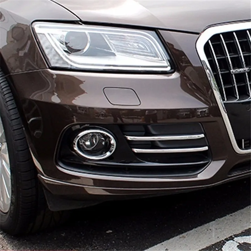 

Front Fog Lamp exterior durable automovil protecter parts car styling decoration modification trim 13 14 15 16 17 FOR audi Q5