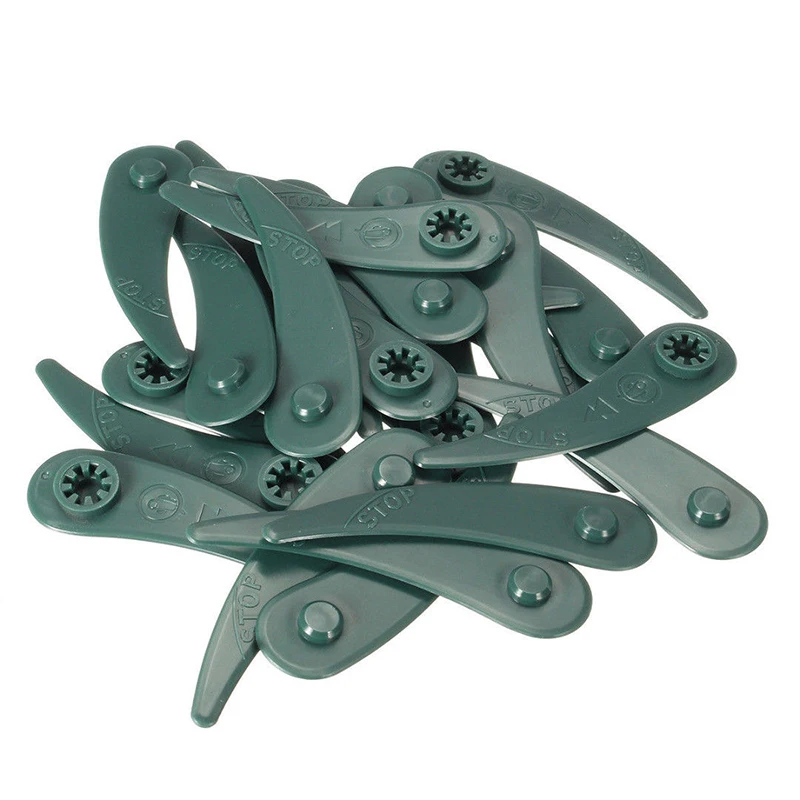 Cuchillas de plástico para cortadora de césped Bosch ART 23-18 Li/26-18Li, cortador de césped, accesorios de plástico para jardín, cuchilla de plástico, 25 uds. ► Foto 3/6