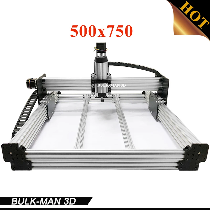 

WorkBee CNC Complete Engraving Machine, WorkBee CNC Router Machine Full kit with Spindle Inverter, Electronic Combos 500*750mm