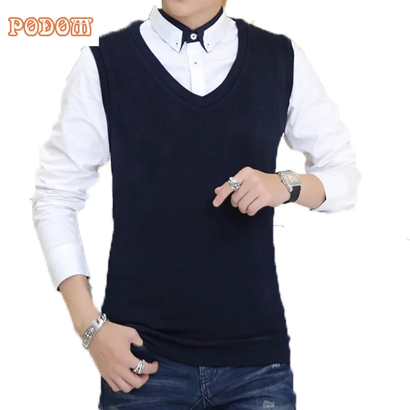 fitted sweater vest