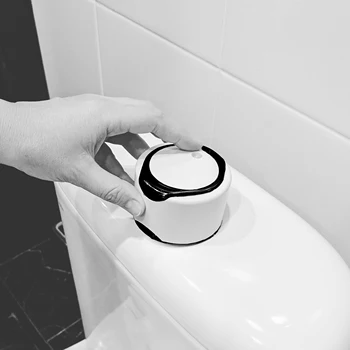 

Toilet flusher. Automatic Toilet Flush. Motion and light sensor. Smart toilet for cats. Automatic Toilet Push Button NOVELTY