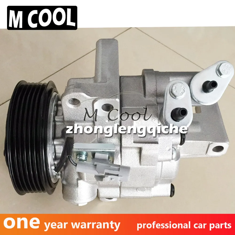 

Zexel DKV06R Car AC Compressor For Toyota Aygo Citroen C1 Peugeot 107 88310-0H010 88310-0H020 5060217372 506021-7332 6453.RJ