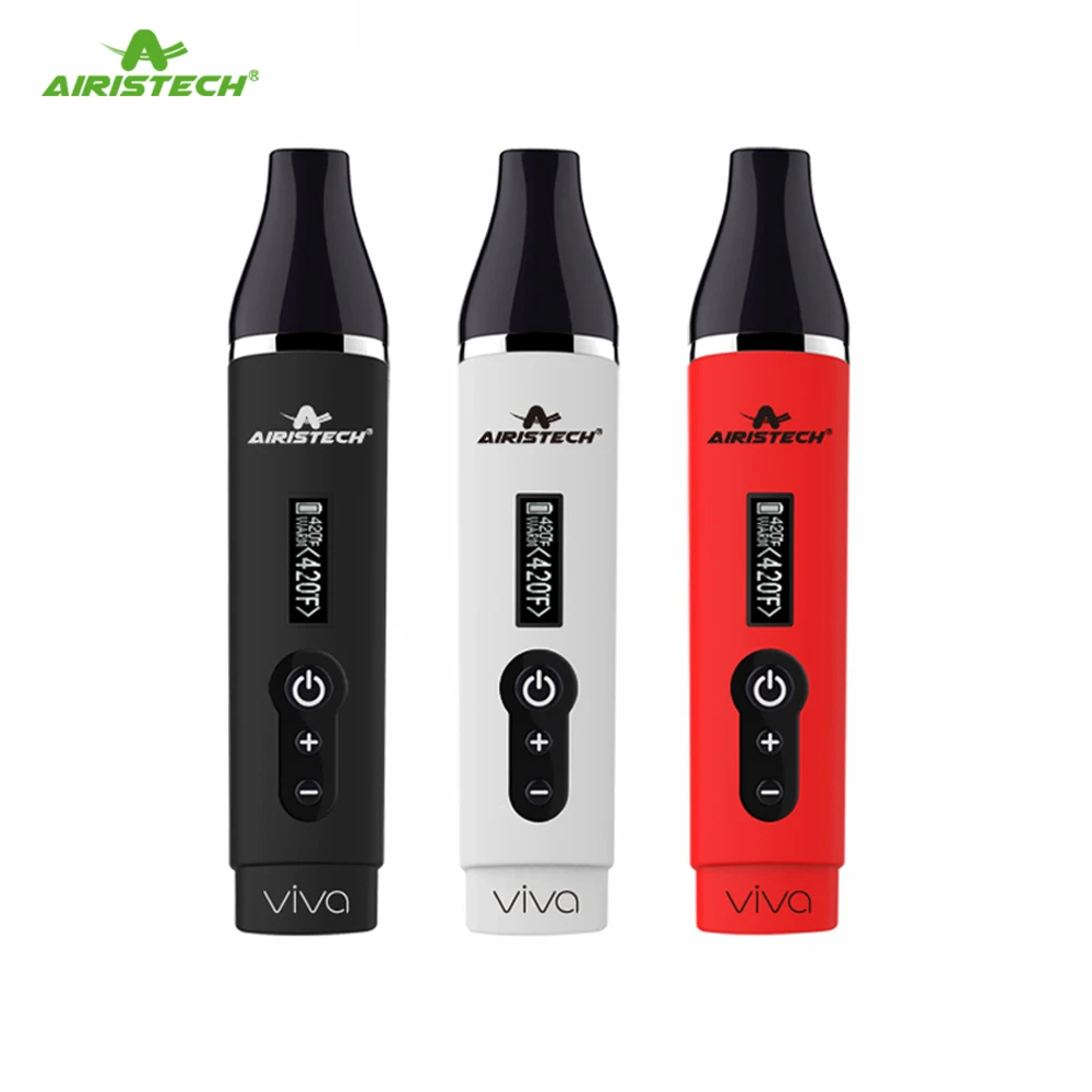 

Original Airistech Herbva Viva Kit E Cigarettes With 2200mah Built In Battery Dry Herb Vape