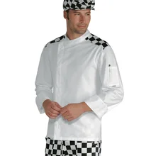 Куртка шеф-повара с причудливыми шахматами
