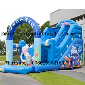 Price Inflatable Slides PVC Commercial Slide With Blower For Kids Slide