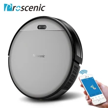 Proscenic 800T Robot Vacuum Cleaner Automatic Sweeping Dust Mopping Mobile App Remote Control Planned Robotic Vacuum 3 in 1