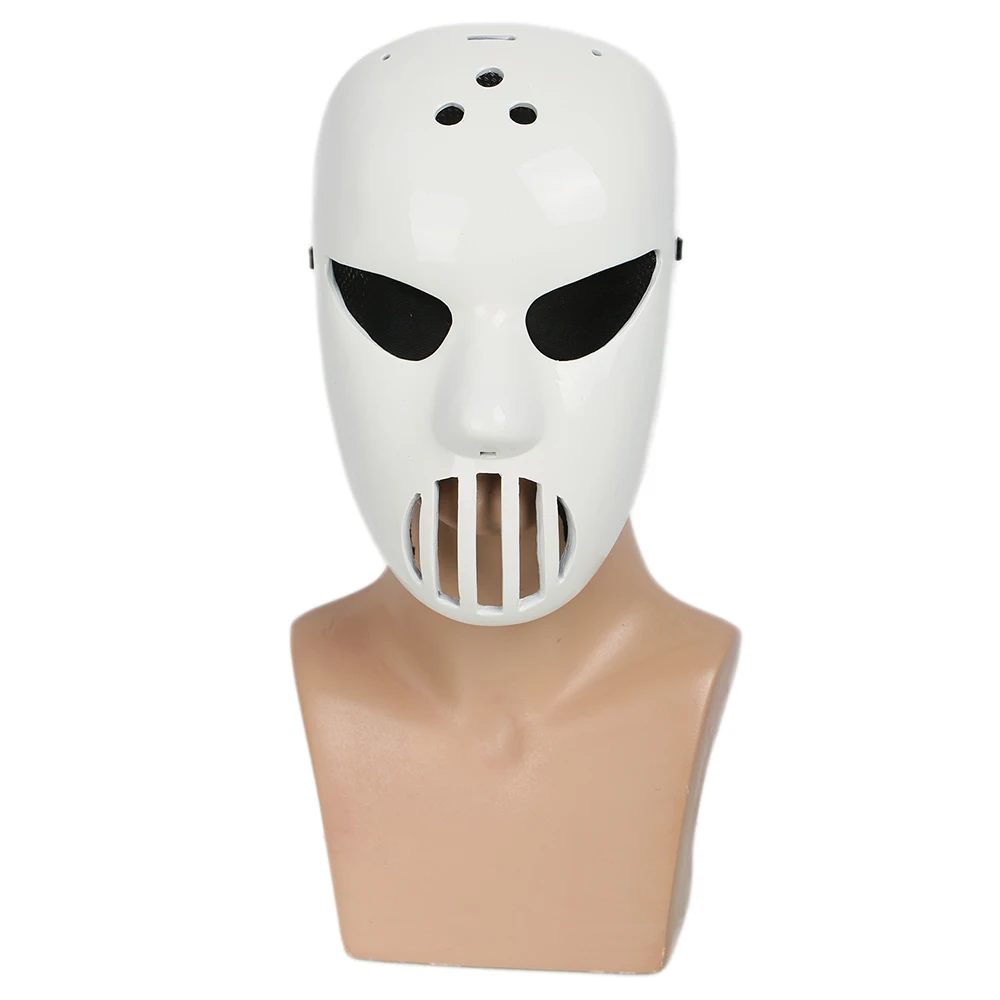 Полная маска для лица Angerfist белая смоляная хоккея маскарадный костюм реквизит