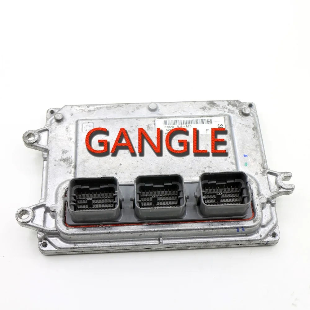  37820-5J6-A75 Computer Brain Engine Control ECU ECM EBX Module For 2014-2015 Acura MDX
