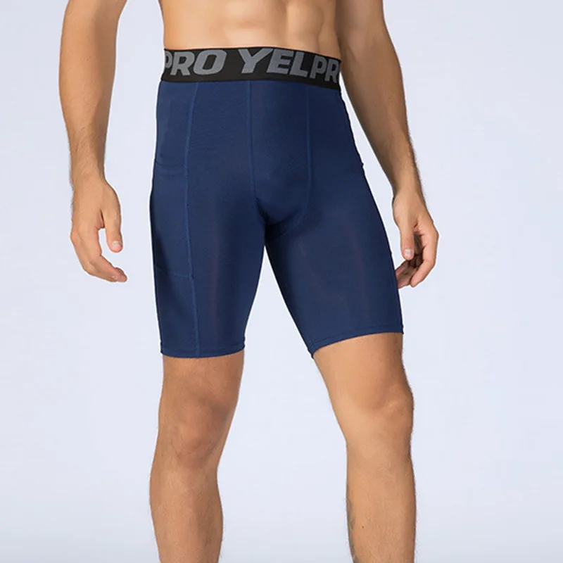 Wenyujh, мужские Компрессионные шорты, короткие облегающие колготки, дышащие мужские шорты для бодибилдинга, фитнеса, спорта