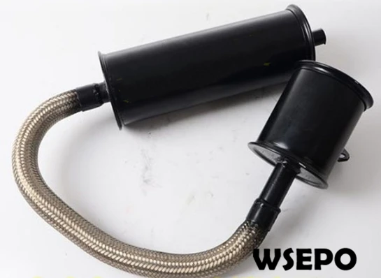 Encaixa para o Gerador de Carregamento da Bateria da C.c. Aplicado para o E-triciclo o tipo Duplo do Redutor de Ruído Silenciador 5kw E-carro se 3kw – 4kw