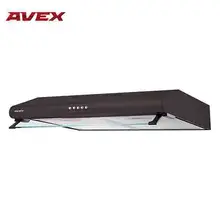 Кухонная вытяжка(воздухоочиститель) AVEX 6022 B, мощность 80 Вт, уровень шума до 47 дБ, освещение
