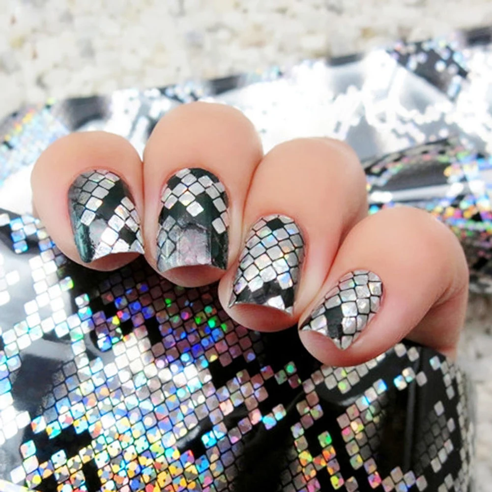 

Snake Skin Pattern Design Nail Art Manicure Tips Sticker Decal DIY Decoration
