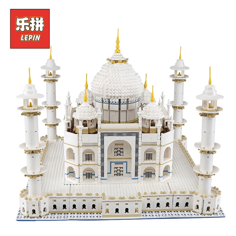 

LEPIN 17008 Famous City Building the taj mahal Model Set Educational Building Kits Blocks Bricks 10189 Creative Toy Children