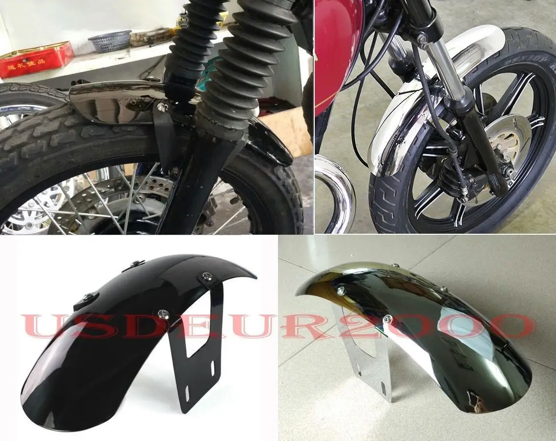 mi2936 YAMAHA SR400 SR500 BOBBER TRACKER SHORTY FRONT FENDER STAINLESS STEEL mi2936 YAMAHA SR400 SR500 BOBBER TRACKER SHORTY FRONT FENDER STAINLESS STEEL
