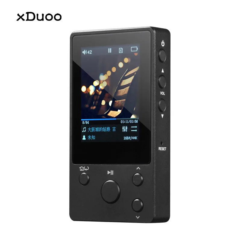 

xDuoo NANO-D3 DSD DAP HIFI MP3 Player+EP1 Earphone Full Metal Lossless Music PCM 24Bit/192Khz HD Screen Support 256G TF Card