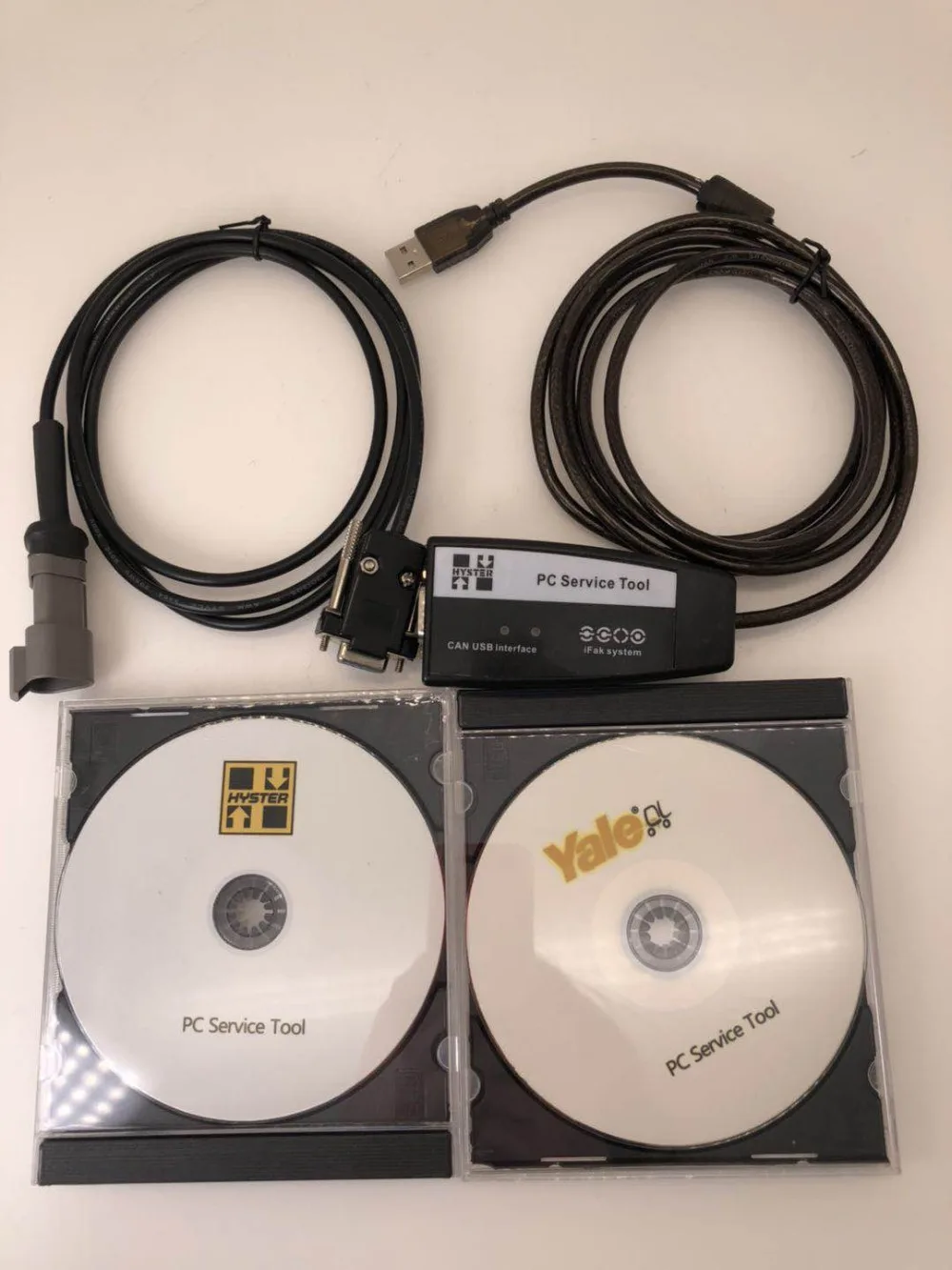 Для Yale/Hyster инструмент для обслуживания ПК Ifak CAN USB Interfac V4.91 диагностический инструмент для Yale и Hyster