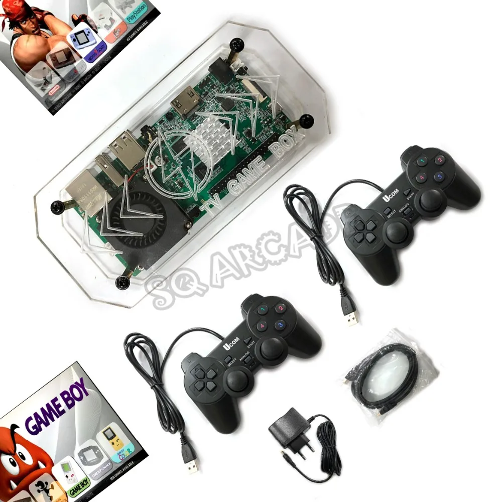 8000 in 1 games with 2 joystick pad power plug super mario/game boy/MSX