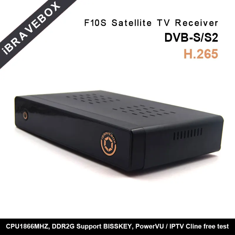 

DVB-S/S2 F10S satellite receiver H.265 Support BISSKEY PowerVU TwinTuner Support IPTV Spain CCcam PK Freesat V8 Super